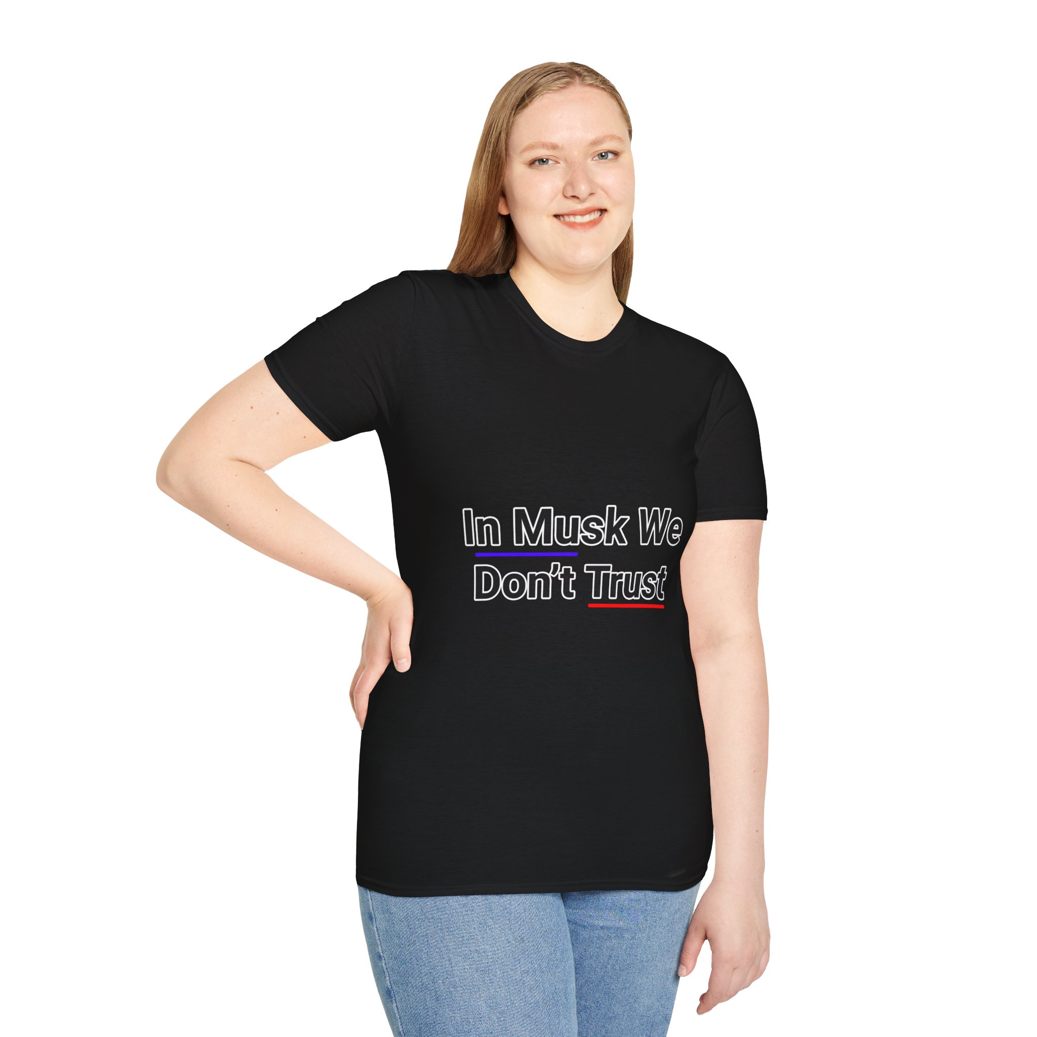 Musk We don't tshirt white